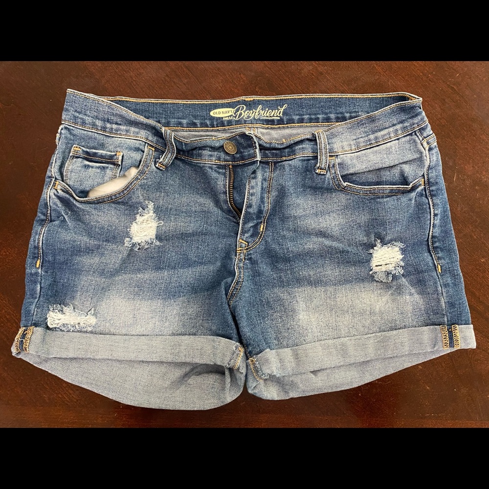 Old Navy Boyfriend Jean Shorts